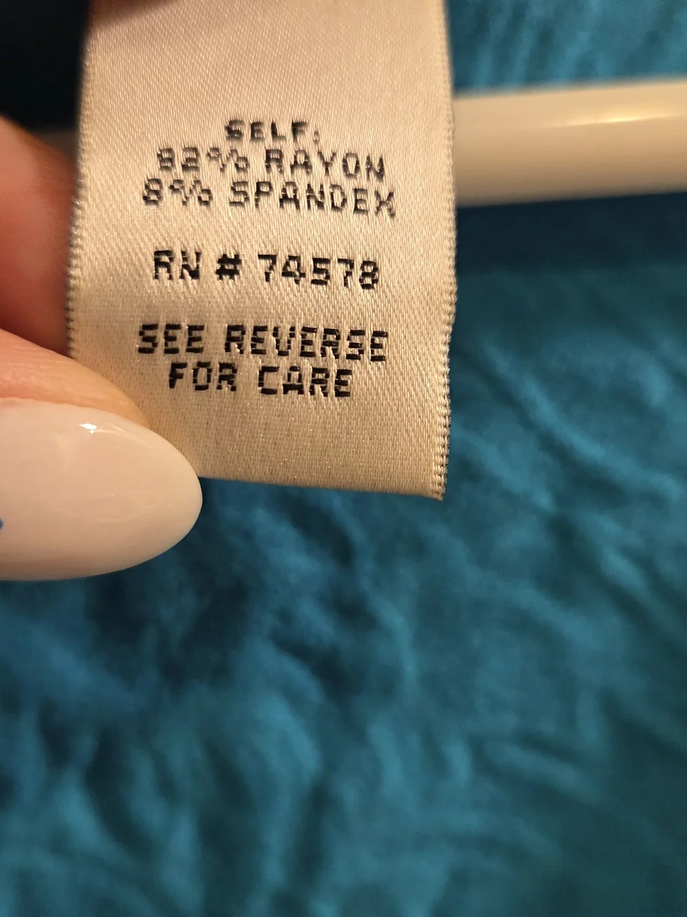 Cache Teal V-Neck Midi Dress with Gold Floral Print - Picture 6 of 6